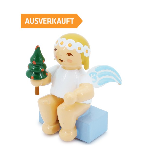 Wendt & Kühn - Engel mit Weihnachtsbaum - Sonderfigur Adventskalender 2022